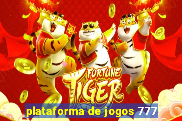 plataforma de jogos 777